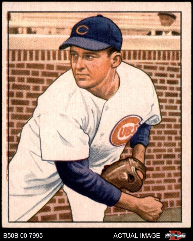 1950 Bowman #196 Doyle Lade Cubs 6 - EX/MT - Image 1 of 1