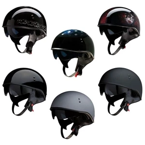 2024 Z1R Vagrant Half Face Street Motorcycle Helmet - Pick Size & Color - Picture 1 of 18