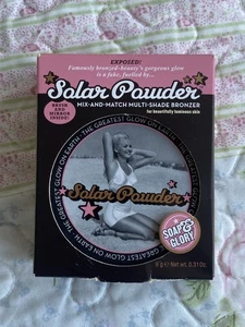 New Rare  Soap & glory Solar powder sexy sunkissed bronzer-BRONZO-9g. NO BRUSH - Picture 1 of 6