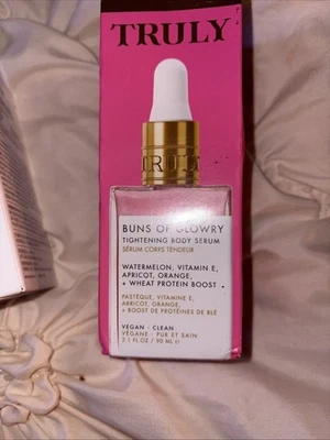 Suero Truly Buns of Glowry Tighten & Glow Butt 3,1 OZ infundido con sandía... Foto 1 de 4
