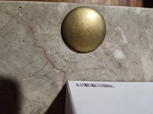 P24s Concave Brass Freeze Plugs 1 47/64 - Picture 1 of 2