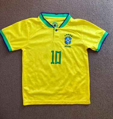 Neymar Jr Brasil home jersey kids size 22 - image 1 of 2