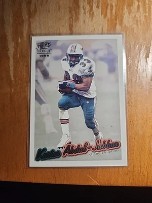 Football Card Single Karim Abdul-Jabbar 1999 Pacific Paramount Near Mint NFL C5 - Image 1 of 4
