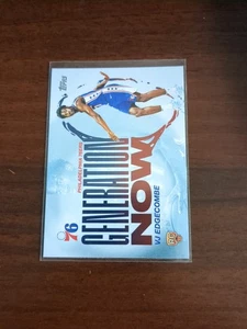 2025-26 Topps Basketball Generation Now VJ Edgecombe Rookie Philadelphia 76ers - Bild 1 von 2