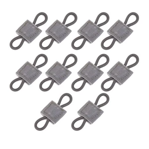 10pcs Tactical Molle Backpack Retainer Attachment PTT Antenna Binding Buckle l - Picture 1 of 28