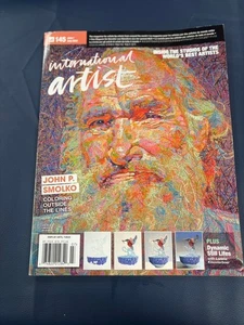 INTERNATIONAL ARTIST MAG #145 JUN/JUL 2022 coloring outside the lines JohnSmolco - Imagen 1 de 3