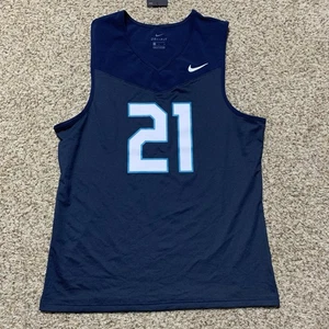 Nike Herren Fußballtrikot ärmellos Gr. L NEU #21 CW3910-419 Navy - Bild 1 von 2