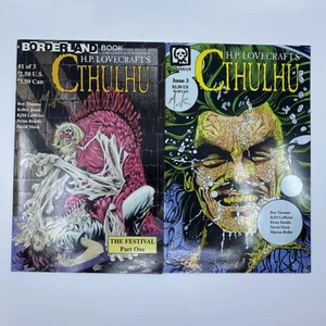 H.P. Lovecraft's Cthulhu The Festival parte 1 e numero 3 firmato David Mack ottime condizioni - Foto 1 di 15
