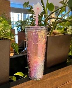 Starbucks Japan Wicked Cold Cup Tumbler Glinda Prism Pink 710ml 24oz. - Bild 1 von 5