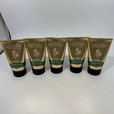 Lot Of 5 - Stress Relief Aromatherapy Foot Scrub Bath & Body Works 4 Oz - Image 1 of 3