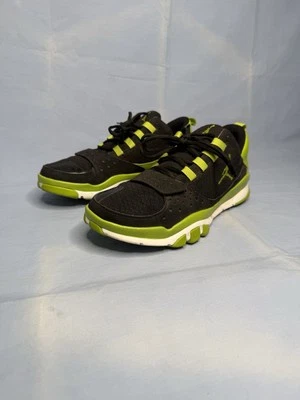 Nike Air Jordan Trimmer Dominate Negro Verde Zapato para Correr Talla 10.5 Foto 1 de 4