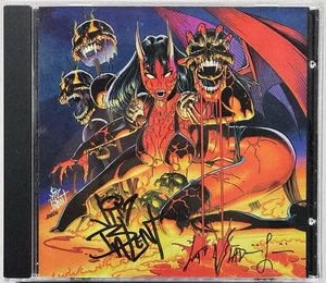 ICED EARTH PURGATORI RARE VIRGIN VARIANT SIGNED BY BALENT / LICINA CD - Imagen 1 de 4