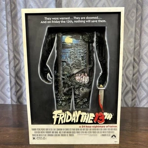 2006 McFarlane Toys Venerdì 13 Poster Film 3D Art Figure Jason Voorhees - Foto 1 di 10