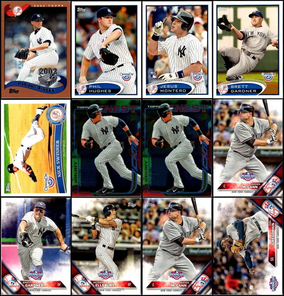 Lote de tarjetas Topps Opening Day New York Yankees (75) - Abajo - Oportunidad final... Foto 1 de 4