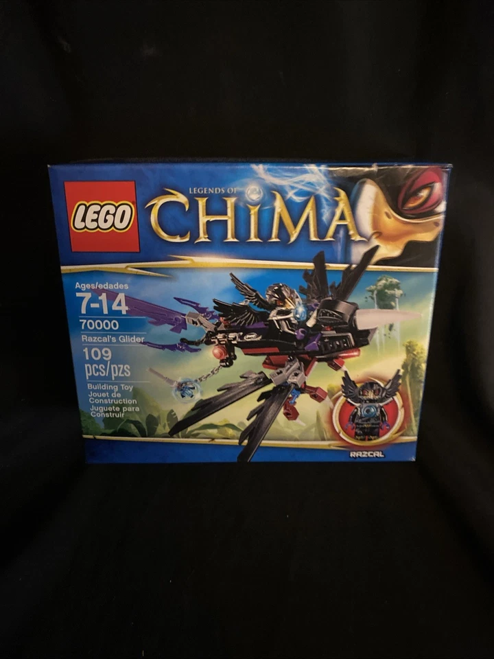 LEGO LEGENDS OF CHIMA: Razcal's Glider (70000) New Sealed - Image 1 of 4