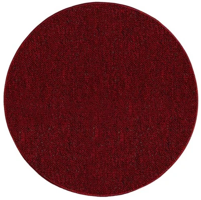Broadway Collection Pet Friendly Indoor Outdoor Area Rugs Red - 5' Round, Sta... - Image 1 of 4