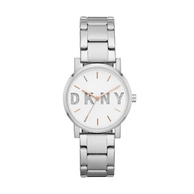 DKNY Armbanduhr Damen NY2681 Quarzuhr Edelstahl Mineralglas 34mm B-WARE - Bild 1 von 2