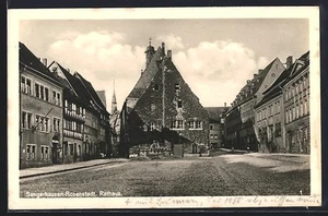 Ansichtskarte Sangerhausen-Rosenstadt, Rathaus - Bild 1 von 2