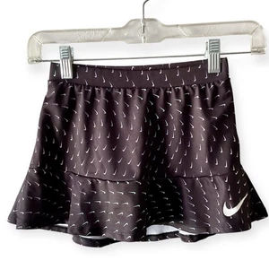 Nike Girls Athletic Skort Black Size 6x - Picture 1 of 6