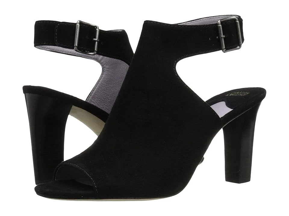 Sandalias Brianna Johnston and Murphy de gamuza negra Foto 1 de 1