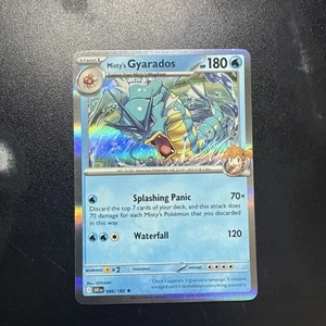 Pokemon TCG: SV10: Destined Rivals - Misty's Gyarados - (DRI) - 049/182 - Imagen 1 de 1