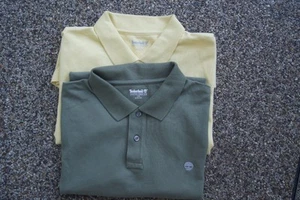 Pair of mens Timberland Polo Shirts Size: L - Picture 1 of 11
