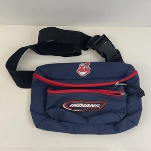 Riñonera vintage de los Indios de Cleveland bolso cinturón Chief Wahoo años 90 - Imagen 1 de 9
