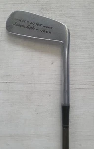Wright & Ditson makers Lawson Little Open Putter RH 35" Hickory Shaft Ex Cond - Picture 1 of 11
