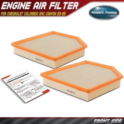 Filtro de ar do motor para Chevrolet Colorado GMC Canyon 2023-2025 84848112 flexível - Imagem 1 de 4