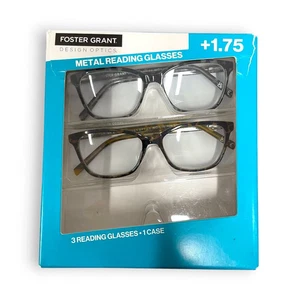 Design Optics by Foster Grant Kiersey modische Lesebrille 2er Pack +1,75 - Bild 1 von 3