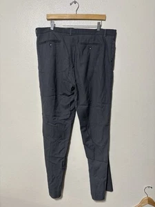 Calvin Klein Anzughose Herren 38x32 vorne flach grau leicht Viskose gerade - Bild 1 von 6
