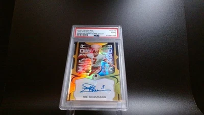 Espejo Joe Theismann 2023 certificado firma dorado #MS36 PSA-9 04/15 automático Foto 1 de 2
