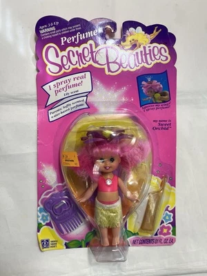 Perfume Hasbro Secret Beauties Sweet Orchid 1992 de colección completo sellado Foto 1 de 4