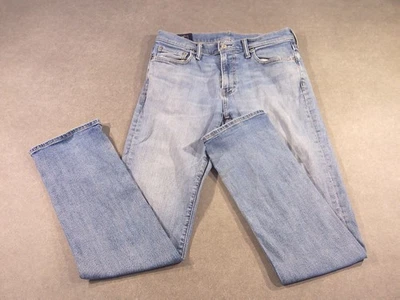 Abercrombie & Fitch Mens Jeans Kennan Straight W30 L30.5 Zip Fly Cotton Stretch - Image 1 of 4