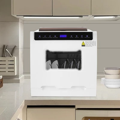 Lavavajillas de encimera portátiles con 6 programas de lavado integrados de 5L Foto 1 de 4