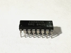 1pc  COM8046  SMC  Baud Rate Generator  PDIP16  IC  NOS  Rare - Picture 1 of 8
