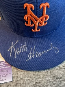Keith Hernandez NY Mets Signed Baseball Cap Hat #17 JSA Certified Auto 11x GG - Picture 1 of 7