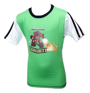 OFFERTA Maglia T-Shirt Bimbo Gormiti cotone anni 3-8 Verde Made in Italy G12 - Bild 1 von 3