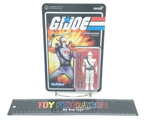 Super 7 ReAction Figures G.I. Joe STORM SHADOW - Picture 1 of 4