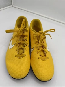 Nike Cleats Zoom Mercurial Yellow Orange Size 8 good condition - Picture 1 of 9