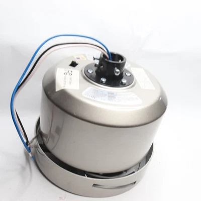 Ventilador de techo Hampton Bay integrado LED interior plateado - solo motor Foto 1 de 4