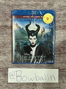 Maleficent 2014 Blu-ray New Angelina Jolie Fanning Sleeping Beauty Fantasy NEW! - Picture 1 of 2
