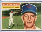 1956 Topps Baseball Card Bob Speake W B Chicago Cubs Ex Mint  66