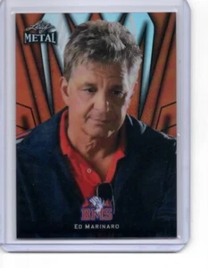 Ed Marinaro 2024 Hoja Metal Azul Montaña Estado Naranja/12 - Imagen 1 de 3