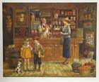 Lee Dubin, The Grocery Store, Offset Lithograph, Signed and numbered