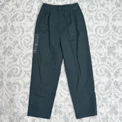 Pantalón chino blanco ciervo talla 4 Petite verde oscuro para mujer pantalones con bolsillo NUEVO Foto 1 de 4