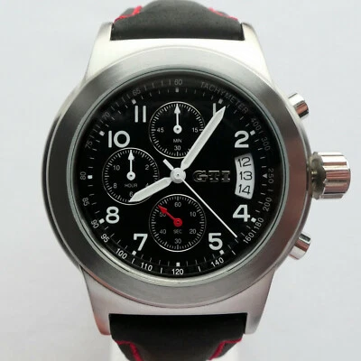 Reloj cronógrafo accesorio coche deportivo línea de carreras VW Volkswagen Golf GTi R32 Foto 1 de 4
