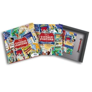 Calendario 2025 Disney Vintage Carteles Calendario, A5 Diario y Pluma Caja Regalo Set - Imagen 1 de 9