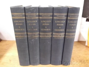 Lincoln Finds a General by Kenneth P. Williams-5 Volume Set - Picture 1 of 14