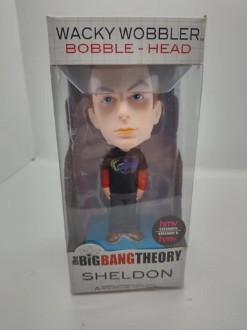 Funko Wacky Wobbler Bobble-Head - The Big Bang Theory - Sheldon HMV Exclusive Cover